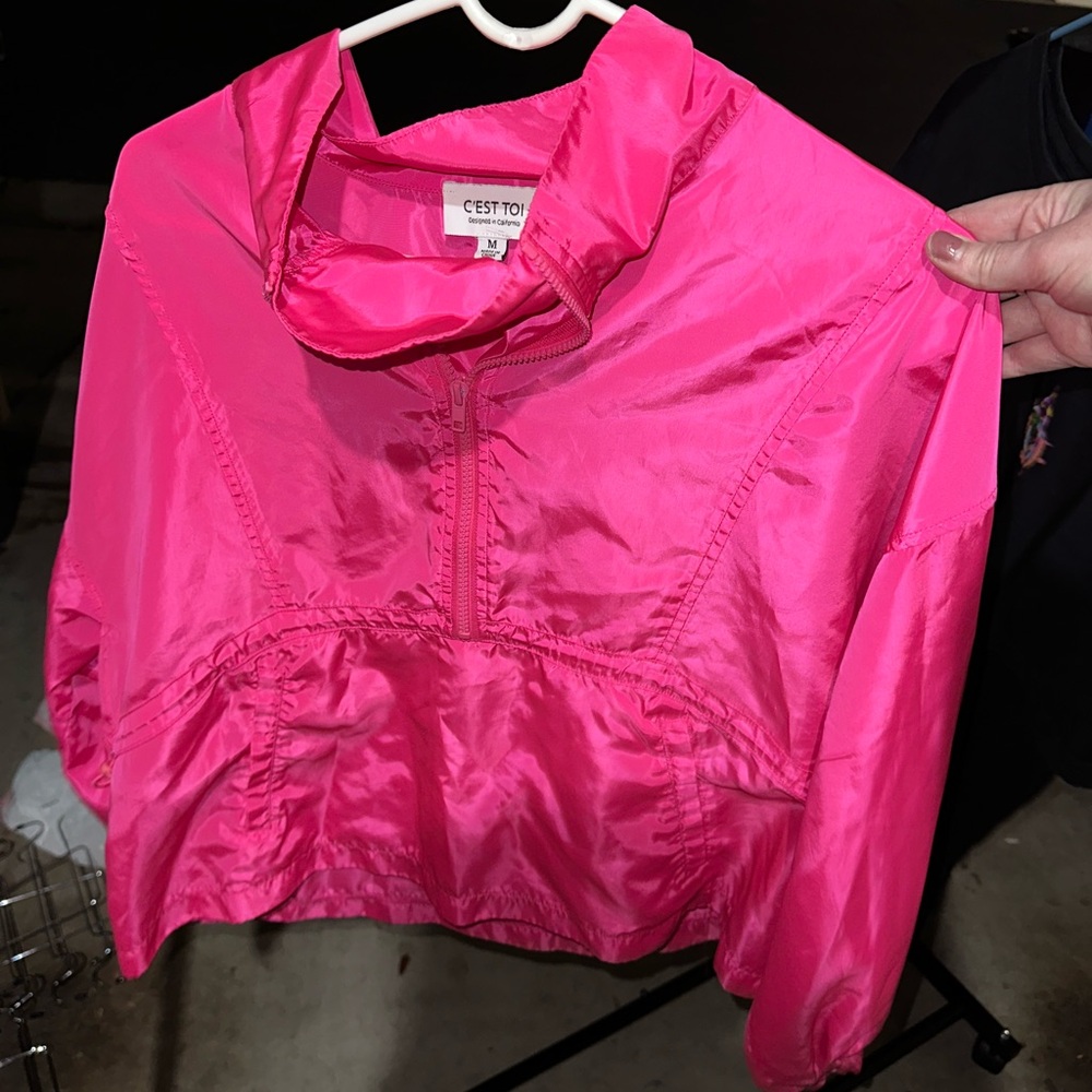 C'est Toi Women's Vibrant Pink Ski Jacket